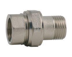 Art.3341o Holl&auml;nder Verschraubung 2" mit O-Ring Eurokonus - Messing