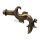 Art.N140 Nostalgie Auslaufhahn 1/2" IG 18cm - Messing ohne Ventil