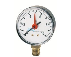 Art.482 Manometer 0 - 10bar, &Oslash; 63mm 1/4" radial