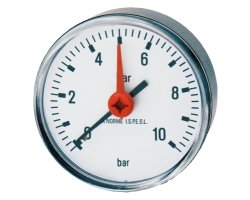 Art.483 Manometer 0 - 10bar, &Oslash; 63mm 1/4" axial