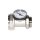 Art.492BC Verschraubung mit Thermometer 1" IG x AG, 0 bis 80&deg;C