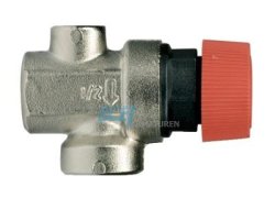 Art.368M Sicherheitsventil mit Monometeranschluss 1/2" IG x 1,8bar