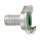 Art.1707PEV Klauen-Schnellkupplung Schlauchst&uuml;ck 5/4" 32mm, GEKA Plus VITON - Edelstahl