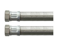 Art.7010 Panzerschlauch 3/4" x 300mm beidseitige &Uuml;WM, DN 19