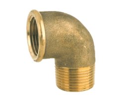 Art.3092 Winkel 90&deg; 5/4" AG x IG - Messing