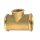 Art.3130R T-St&uuml;ck reduziert 3/4" x 1/2" x 3/4" - Messing