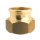 Art.3240 Reduziermuffe 6/4" IG x 1" IG - Messing