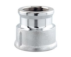 Art.3240C Reduziermuffe 3/4" IG x 1/2" IG - verchromt