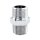 Art.3280C Doppelnippel 3/4" AG - verchromt