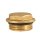 Art.3290A Stopfen mit Rand und O-Ring 3/4" - Messing