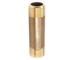 Art.3530 Rohrnippel 1" x 100mm - Messing