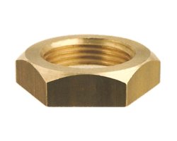 Art.3310 Gegenmutter (Kontermutter) 1/8" - Messing
