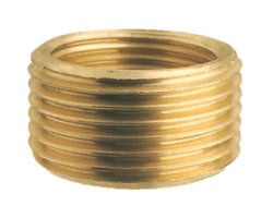 Art.3242 Gewindering 3/8" AG x 1/4" IG - Messing