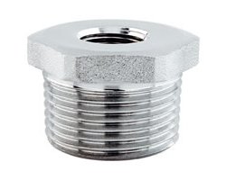 Art.3241C Reduktion 5/4" AG x 1/2" IG - verchromt