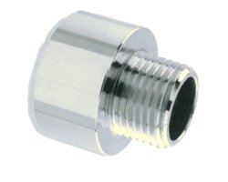 Art.3263C Hahnverl&auml;ngerung  3/4" x 30mm - verchromt
