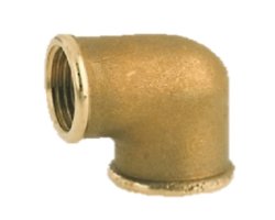 Art.3090R Reduzierte Winkel 90&deg; 1" x 3/4" IG x IG - Messing