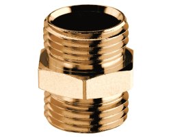 Art.3280EU Doppelnippel 1/2"AG x 3/4"AG - Eurokonus