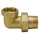 Art.3097 Winkelholl&auml;nder 3/4" flach. - Messing