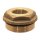 Art.3241A Reduktion 1" AG x 3/4" IG mit Rand und O-Ring - Messing