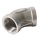 Art.E120 (303) Winkel 45&deg; 3/8" IG x IG - PN10 Edelstahl V4A