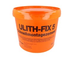 ULITH-FIX Schnellzement  5Min (Blitzzement) 15 kg im Eimer