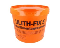 ULITH-FIX Schnellzement  5Min (Blitzzement) 15 kg im Eimer