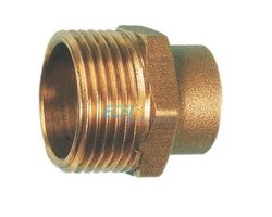 Art.7271 Sauger 1/2"AG x 14mm - Messing