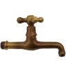 Art.N194M Nostalgie Auslaufventil 1/2" - Messing Matt