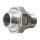 Art.E341A (318) Verschraubung 1/4" S x AG konisch dichtend - PN10 Edelstahl V4A