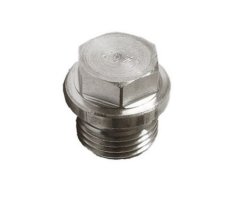 Art.E292 (331) Stopfen mit Rand 1" - PN10 Edelstahl V4A