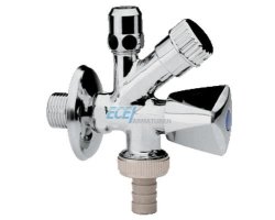 Art.387 Eckventil Kombi 3/8"