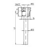 Art.496 Tauchh&uuml;lse 1/2" 187mm 10x11mm