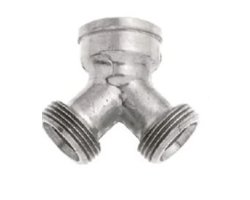 Art.1704C Verteilerst&uuml;ck 3/4" IG und 2 x 3/4" AG - verchromt