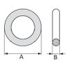 Art.3373 O-Ring Dichtung 1" - NBR (29,8 x 2,15mm)