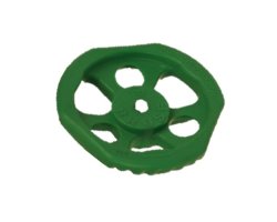 Art.2205s Handrad gr&uuml;n 3/8" mit Schraube