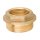 Art.3241B Reduktion 3/4" AG x 3/8" IG mit Rand - Messing