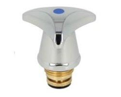 Art.224 Sanit&auml;r-Oberteil 3/8" mit Dreisterngriff - verchromt