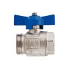 Art.098SCD Kugelhahn Blau "IDEAL" 1"IG x...