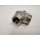 Art.298SCDB Eck Kugelhahn Blau "IDEAL" 3/4"IG x 1"AG kon. voller Durchgang - Messing vernickelt