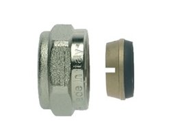 Art.595 Quetscher 1" x 22mm mit Doppelnippel 1"