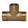 Art.3135 T-St&uuml;ck 1" - Messing