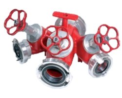 Art.1820 Verteiler mit 75-B / 52-C x 75-B x 52-C Ventilabsperrungen