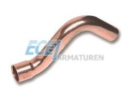 Art.5086 &Uuml;bersringbogen - L&ouml;tfitting Kupfer 15mm