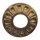Art.N184E Rosette 1/2" x 55mm - Messing