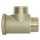 Art.3134A T-St&uuml;ck 3/4" IG x AG x AG - Messing