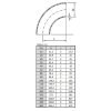 Art.DIN2605 Schwei&szlig;bogen DN25 V2A - Edelstahl V4A