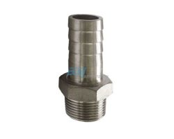 Art.E461 (337) Schlauchst&uuml;ck 2"1/2 x 63mm - PN10 Edelstahl V4A