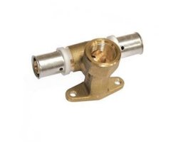 Art.594D Wandscheibe Durchgangform 1/2" x 16/2mm - Pressfitting