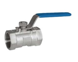 Art.7210 Kugelhahn 1/2" 1-teilig reduzierter Durchflu&szlig; - Edelstahl V4A