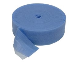 Art.505RDL Randd&auml;mmstreifen Selbstklebend mit Lasche 8 x150mm (Rolle 25m) - D&auml;mmung f&uuml;r Fu&szlig;bodenheizung